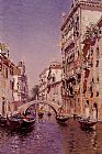 Martin Rico y Ortega The Sunny Canal painting